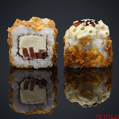 Кунсей в луке фри с халапеньо в Sushi Boom по цене 375 ₽