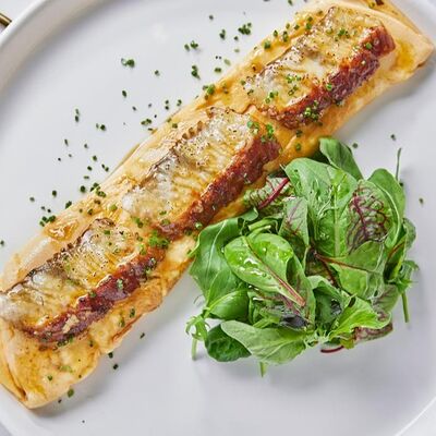 Омлет с угрем и соусом унаги в Море на Патриках по цене 580