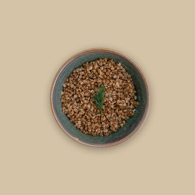 Греча с жареным луком в Любим сытно по цене 290 ₽