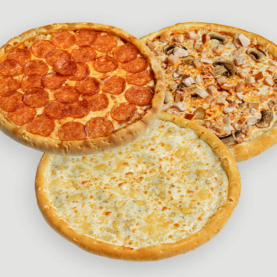 Три пиццы в Cherefood по цене 2309 ₽