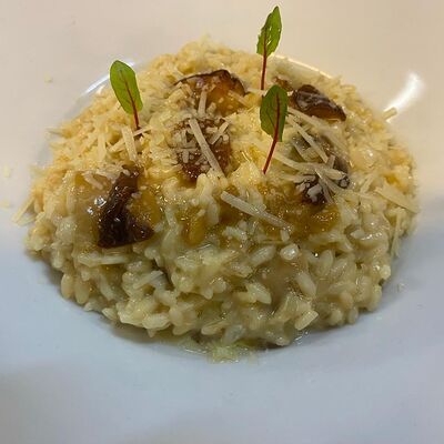 Ризотто с белыми грибами в Bellagio по цене 1180 ₽