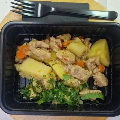 Жаркое по-домашнему из свинины в Домашняя кухня по цене 230 ₽