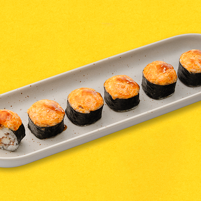 Запеченный ролл угорь в Чико по цене 445 ₽