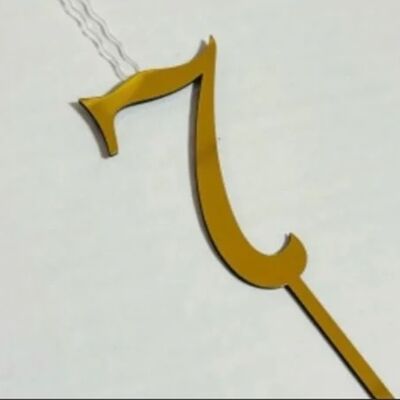 Свеча Цифра семь в Патисари по цене 154 ₽