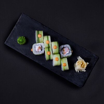 Креветка Угорь Спайси в Roof Panorama Cafe по цене 520 ₽