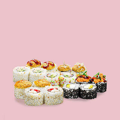 Сет Запеченный Микс в СУШИБОКС по цене 1215 ₽