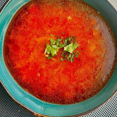 Первое: Шурпа со свининойв Вкус кафе по цене 140 ₽