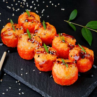 Ролл Запечённая креветка в Суши и Роллы по цене 699 ₽