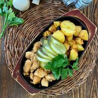 Жарёха с курицей в Хуторок