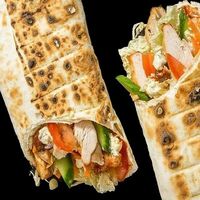 Шаурма на мангале из свинины в Вкус огня