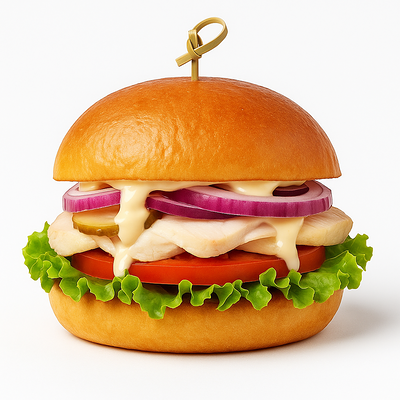 Бургер Цыпочка в Потехин Пицца Роллы Вок по цене 490 ₽