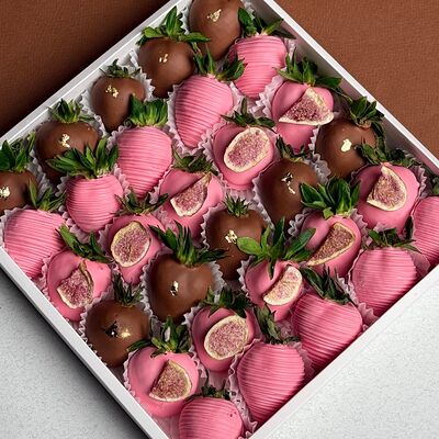 Клубника в шоколаде Мелодия любвив Mosfresa по цене 5190