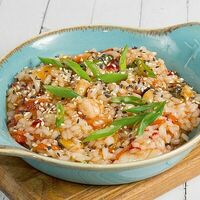 Тяхан с морепродуктами в Луиджи & Тосё