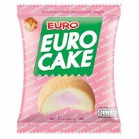 Бисквитное пирожное с клубничной начинкой Euro Cake в WON CHA