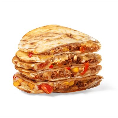Мексиканская кесадилья Deluxe мясная в New York Pizza по цене 639 ₽