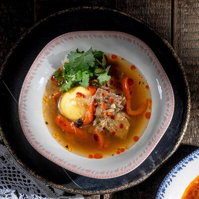 Хашлама в Хачапури тетушки Марико по цене 510 ₽