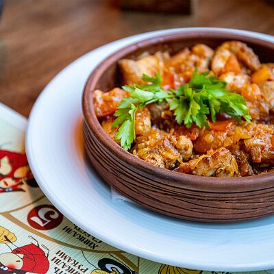 Чахохбили Острое в Хинкальня по цене 28 р.