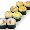 Запеченный ролл со слабосоленым лососем в Sushi Lab по цене 469