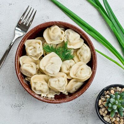 Пельмени с говядиной в Яблонька по цене 516 ₽