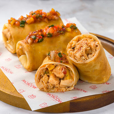 Блинчики По-мексикански в MOSCOW FOOD Кейтеринг по цене 1550 ₽