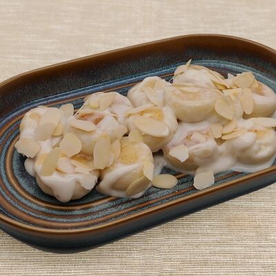 Сырники ленивые с кокосовой сгущенкой в Кафе-пекарня Susser по цене 440 ₽