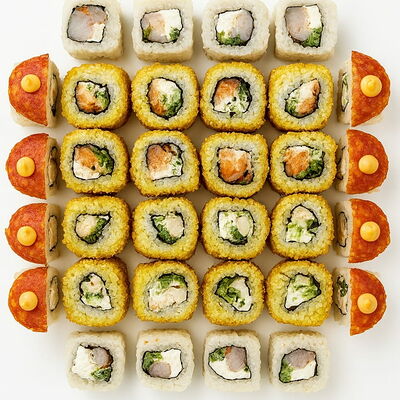 Сет Сумасшедший микс в Sushi Family по цене 1552 ₽