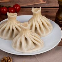 Хинкали с куриным жюльеном в Джанико