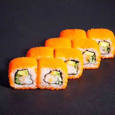 Ролл Калифорния с креветками в Мафия №1 по цене 689 ₽