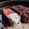 Стейк из говядины с перечным соусом в О`Briens по цене 1379