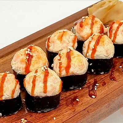 Запеченный сливочный с лососем в SUSHIPIZZAWOK по цене 922 ₽