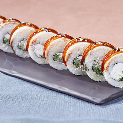 Ролл Филадельфия с соусом унаги в Spoke по цене 529 ₽