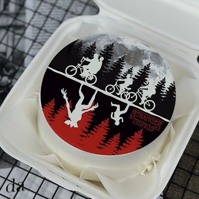 Бенто-торт Очень странные дела сериал в Tort4u по цене 1590 ₽