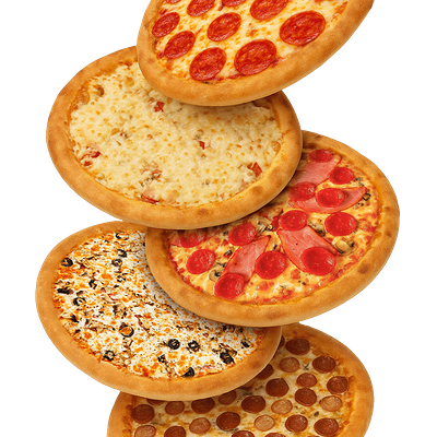 Комбо из 5 пицц 33 см в NinjaFood по цене 4451 ₽