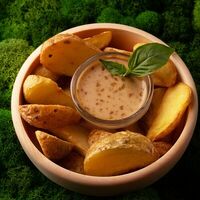 Картофель по-деревенски в Pizzabar