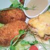 Свино-томатное изобилие с картофельными шанюшками в Вкусснов по цене 600