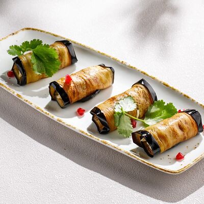 Рулетики из баклажанов с сыром и орехами в Чайхана Пахвала по цене 510 ₽