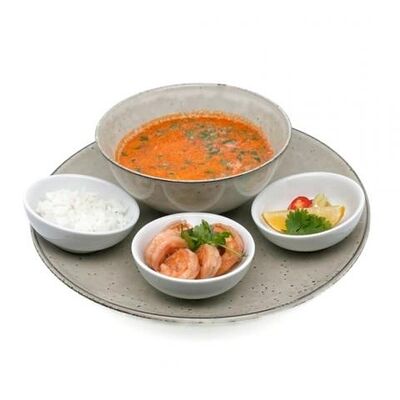 Суп Том ям с креветками в Garage по цене 880 ₽