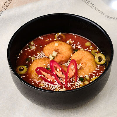 Гаспачо с креветками в Pita's по цене 540 ₽