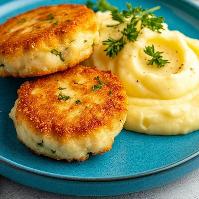 Котлеты из трески в Тейват по цене 720 ₽