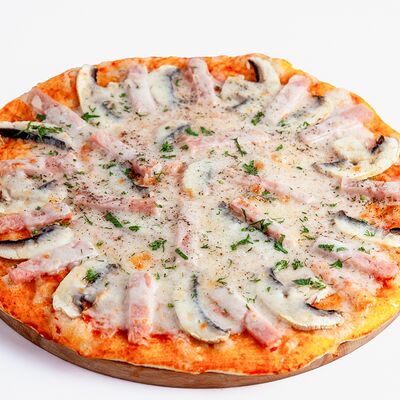 Пицца из индейки и грибов в SunRice по цене 850 ₽