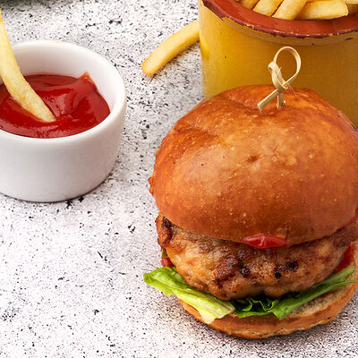 Чикен бургер в Mojo по цене 240