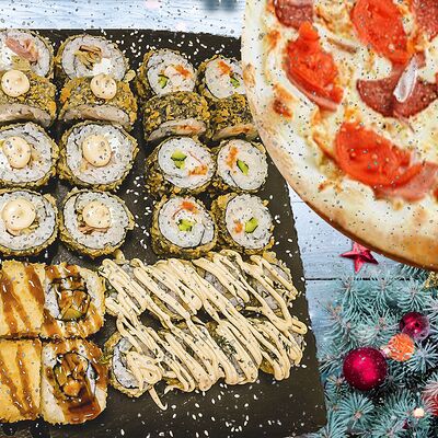 Жаркий новый год в Сашими по цене 1650