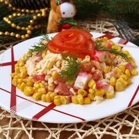 Салат крабовый в Шаурмист