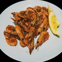 Креветки жареные в Shengen+