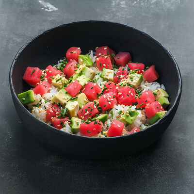 Ахе поке с тунцом в Mojo по цене 520