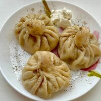 Домашние хинкали по-грузински собственного приготовления в Смородина