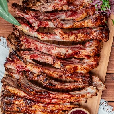 Свиные ребрышки в Хачучачу по цене 600 ₽