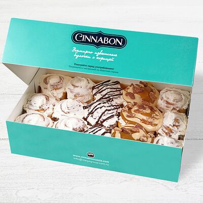 Синнапак 15 мини-булочек Ассорти в Синнабон по цене 3850 ₽