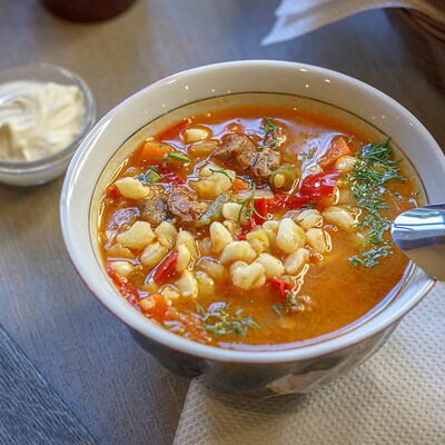 Лагман по-уйгурски в Учкудук по цене 585 ₽