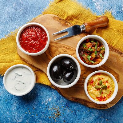 Ассорти дипов в Греки Здесь по цене 350